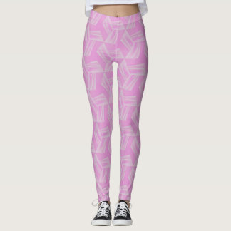 Leggings Nebula rose Dreamflow Motif sans couture