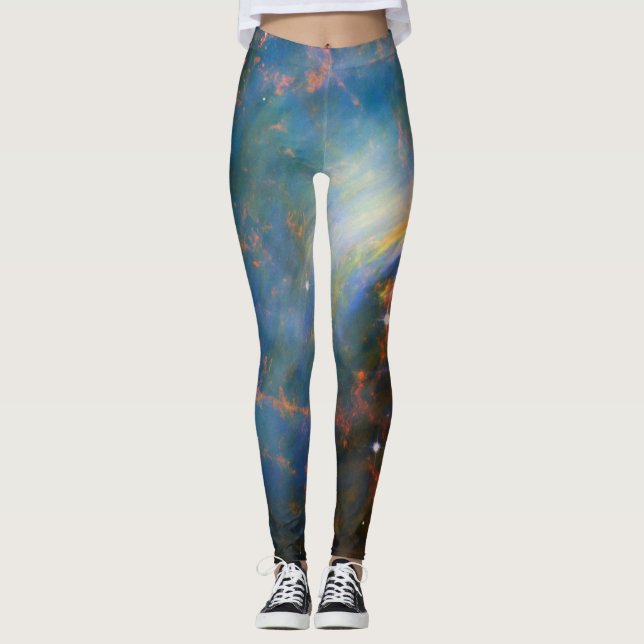 Leggings Nébuleuse du Crabe (Devant)