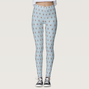Leggings Neige de fête de casquette de Noël de vacances d