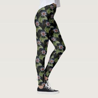 Leggings Nénuphar blanc Lotus