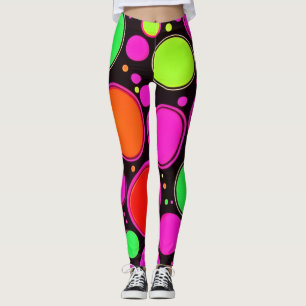 Leggings Neon Dot