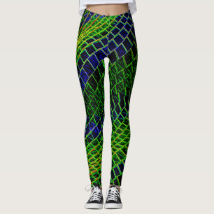 Leggings Neon motif