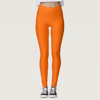 Leggings Neon Orange Funky