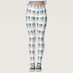 Leggings New York City Brooklyn Bridge Hanoukka Holiday