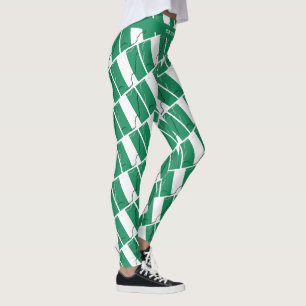 Leggings NIGERIA Texte personnalisé EXÉCUTEZ VOTRE PROPRE D