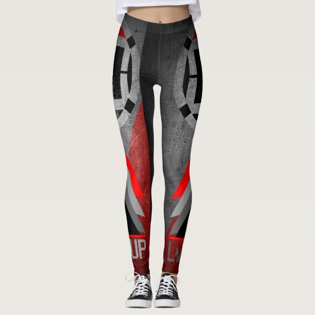 Leggings Niveau de 00 LVL vers le haut des guêtres (Devant)