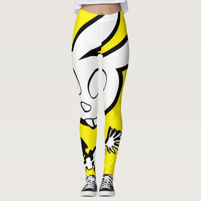 LEGGINGS NO1 DE LAPIN DE SKULETONES (Devant)
