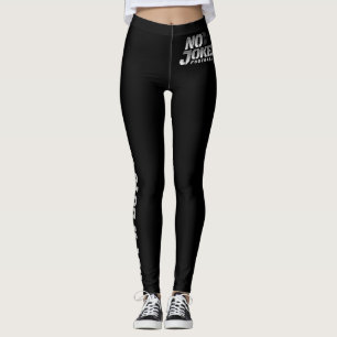 Leggings No Joke Football Modern Logo