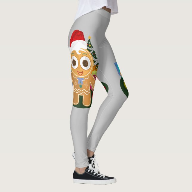 Leggings Noël - Ginger Pread Man (Droite)