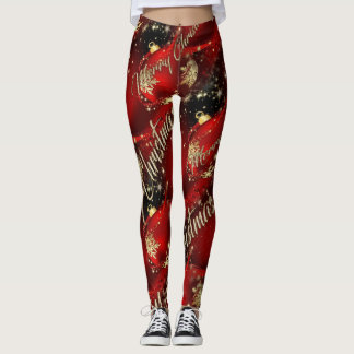 Leggings Noël/nouvelles années de guêtres de partie