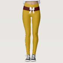 Noël personnalisé Oxblood Bow Saffron Or