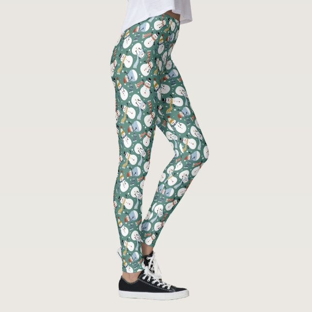Leggings Noël Snowmen (Droite)