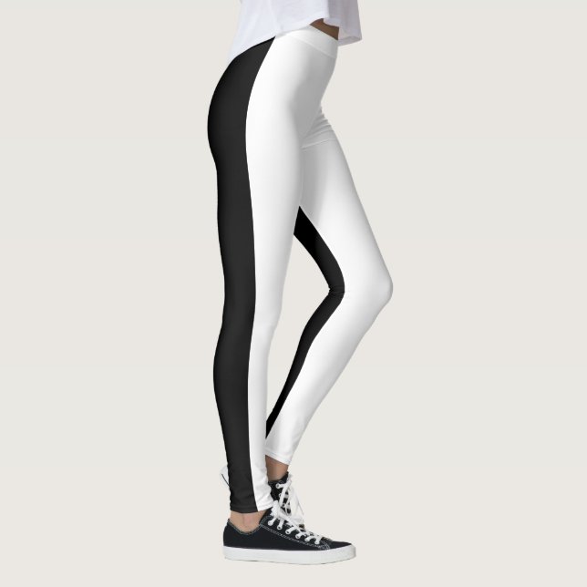 Leggings Noir et blanc (Droite)