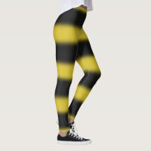 Noir et jaune Abeille-Comme des guêtres de motif