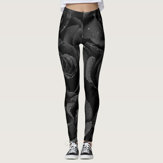leggings noirs pour l'extérieur (Devant)