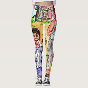 Leggings Non, nous ne jetons pas des roches - guêtres