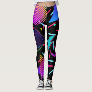 Leggings nostalgiques des années 90 rétro