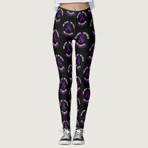 Leggings NOUS ESPÉRONS COMBATTRE NOUS SURVIVONS...Fibro