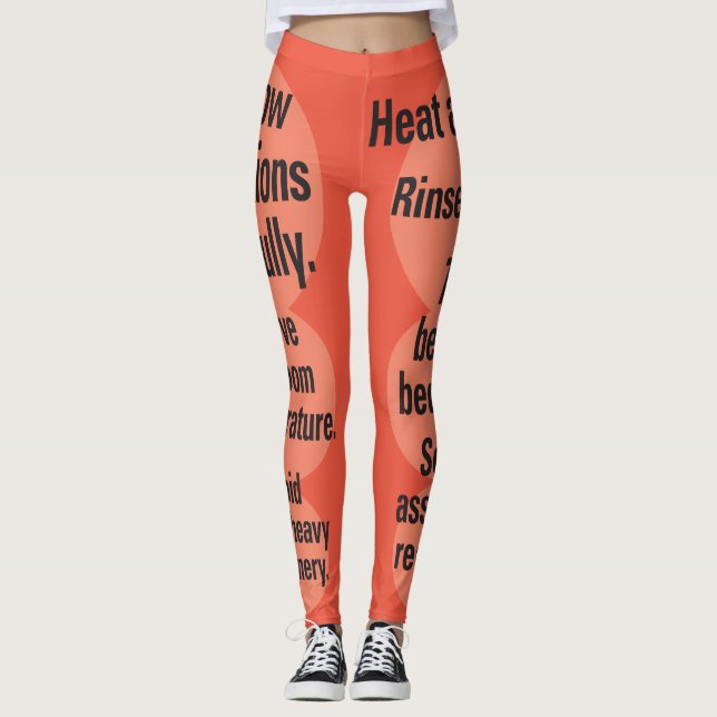 Leggings Nouveaux emplacements de direction (Devant)