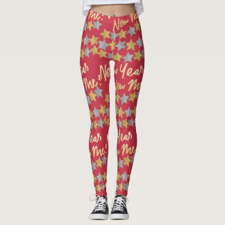 Leggings Nouvelle Année Nouveau Moi,Joyeuse Nouvelle Année