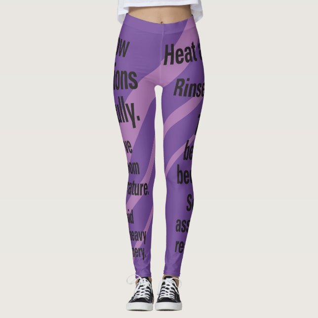 Leggings Nouvelles directions Diagonales (Devant)