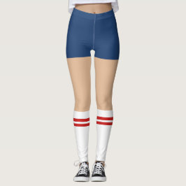 Leggings Novelty Nerdy Shorts Et Chaussettes Tube