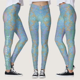 Leggings Nuages Abstraits 2338