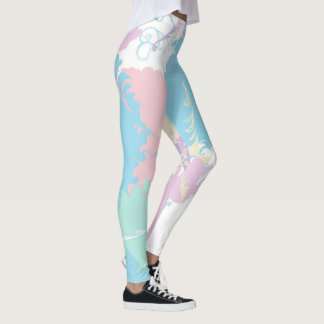 Leggings Nuages Dans Mon Café