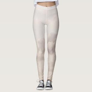 Leggings Nuages doux beige caraïbe Rêve 1