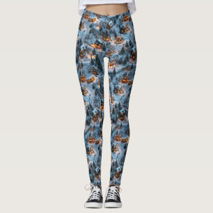 Leggings Nuit avant Noël - Sérénité crépusculaire