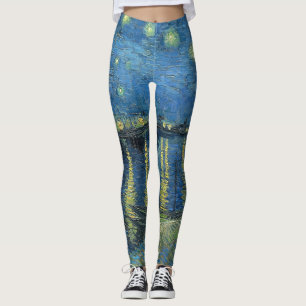 Leggings Nuit étoilée sur le Rhône Vincent Van Gogh