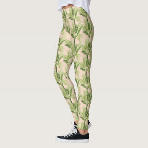 Leggings Oasis intérieure   Motif Palm Tree