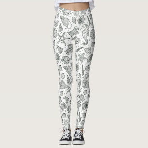 Leggings Océan Inhabitants Motif 3