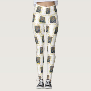Leggings Ocelot encadré