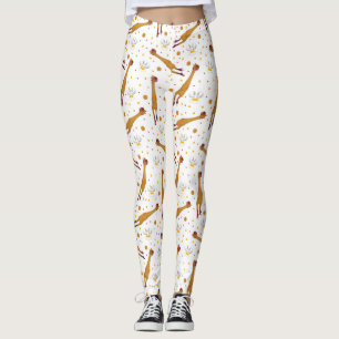 Leggings Oeufs au plat et poulets en caoutchouc