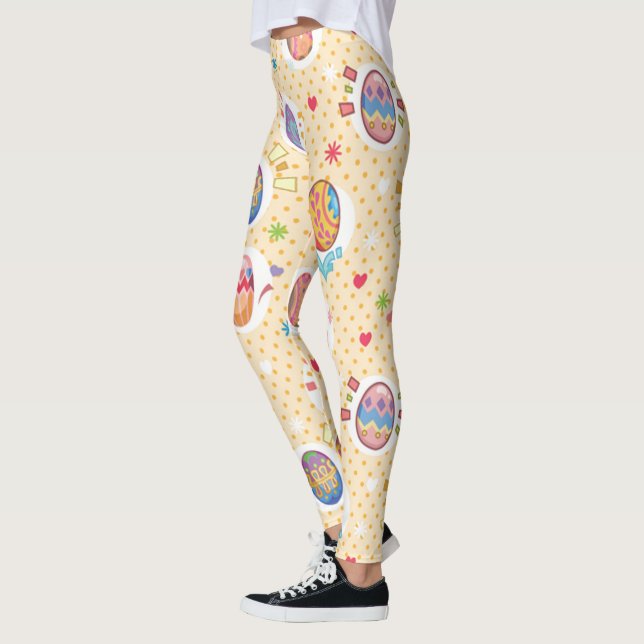 Leggings Oeufs de Pâques (Gauche)