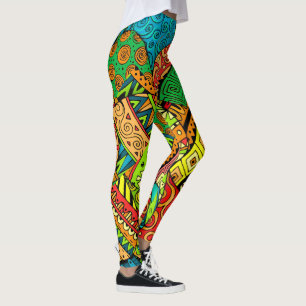 Leggings Oeufs de Pâques ou jambières de mode pop de tous l