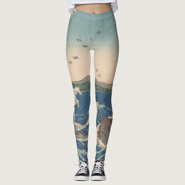 Leggings Oeuvre japonaise de Naruto Whirlpool (Devant)