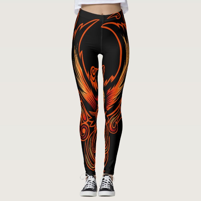 Leggings Oiseau De Feu (Devant)