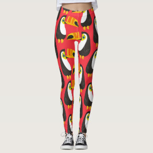 Leggings Oiseaux toucans incroyables