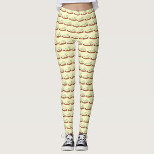 Leggings Oklahoma Pays Poulet Frit Steak Foodie OK
