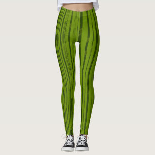 Leggings Olive strié