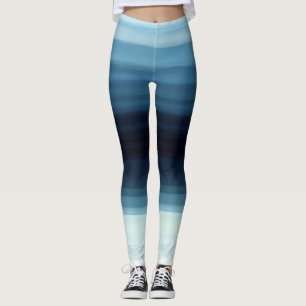 Leggings Ombre bleue