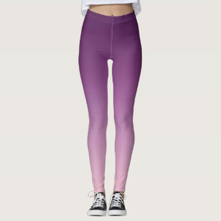 Leggings Ombré violet 