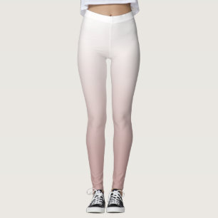 Leggings Or rose ombré moderne