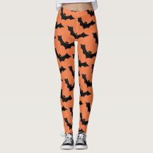 Orange éffrayante effrayante de noir de motif de