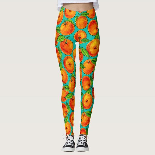 Leggings Oranges (Devant)