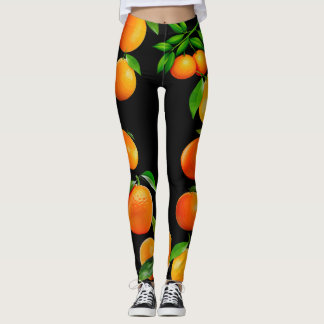 Leggings Oranges bissées au soleil