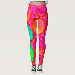 Leggings Orb coloré Art Abstrait