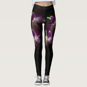 Leggings Orchidée violette